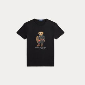Polo Ralph Lauren miesten t-paita, BEAR T-SHIRT HOLIDAY Musta