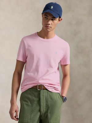Polo Ralph Lauren miesten t-paita, SHORT SLEEVE-T-SHIRT Pinkki
