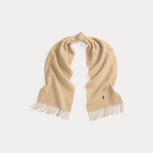 Polo Ralph Lauren naisten huivi, SLD WL SCRF-SCARF-OBLONG Vaalea Beige