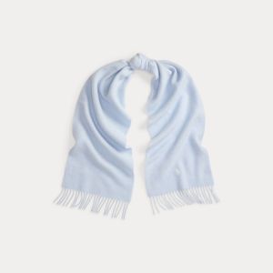 Polo Ralph Lauren naisten huivi, SLD WL SCRF-SCARF-OBLONG Vaaleansininen