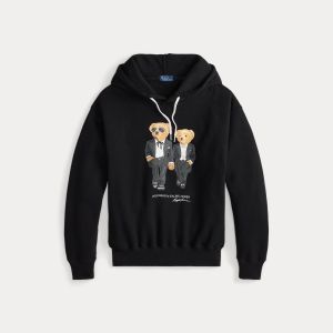 Polo Ralph Lauren naisten huppari, KNIT-SWEATSHIRT Musta