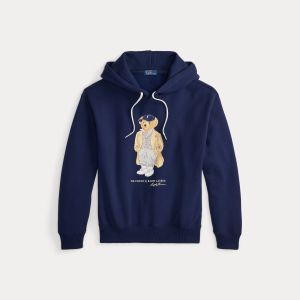 Polo Ralph Lauren naisten huppari, KNIT SWEATSHIRT Tummansininen