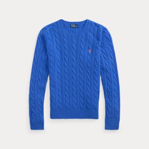 Polo Ralph Lauren naisten neulepusero, JULIANNA LS PULLOVER Keskisininen