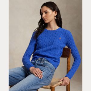 Polo Ralph Lauren naisten neulepusero, JULIANNA LS PULLOVER Keskisininen