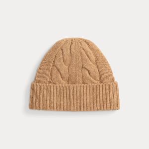 Polo Ralph Lauren naisten pipo, FALL BEAR HT-HAT Kameli