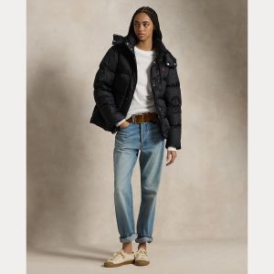 Polo Ralph Lauren naisten untuvatakki, CRLY JKT-INSULATED-COAT Musta