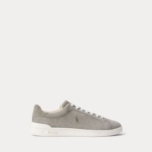 Polo Ralph Lauren tennarit, HRT CT II-SNEAKERS-LOW TOP LACE Vaaleanharmaa