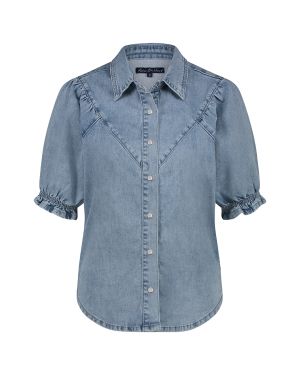 Red Button naisten pusero, VICTORIA BLOUSE LIGHT STONE Indigo