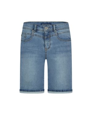 Red Button naisten shortsit, RELAX SHORT JOG MIDSTONE USED Indigo