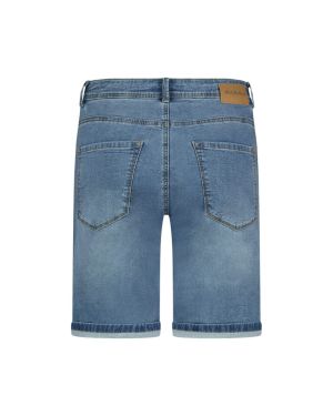 Red Button naisten shortsit, RELAX SHORT JOG MIDSTONE USED Indigo