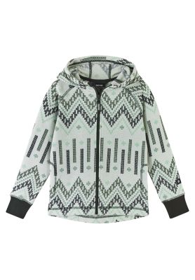 Reima Lasten Fleecetakki, NORTHERN FLEECE Vihreä Ruutu