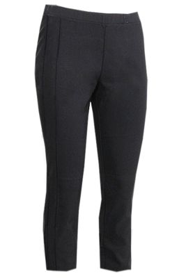 S.T.I naisten caprit, ELLENA SHORT CAPRI 50CM Musta