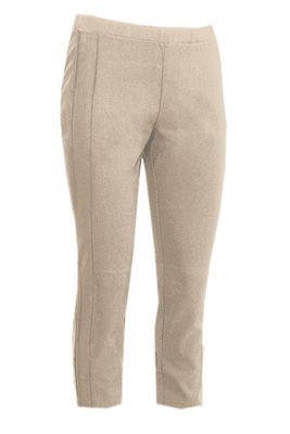 S.T.I naisten caprit, ELLENA SHORT CAPRI 50CM Vaalea Beige