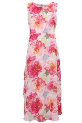 S.T.I naisten hihaton mekko, JANINA DRESS Valkopohjainen Kuosi