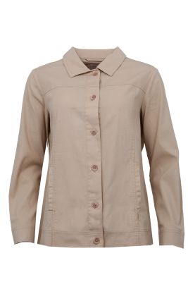 S.T.I Naisten Jakku LARISSA JACKET Vaalea Beige