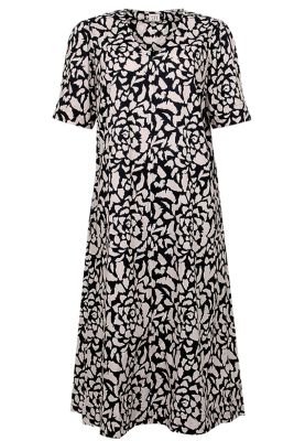 S.T.I naisten mekko, CAILA DRESS 122CM Beige Kuosi
