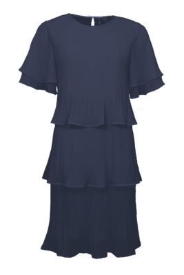 S.T.I naisten mekko, CALICO DRESS 100CM Tummansininen