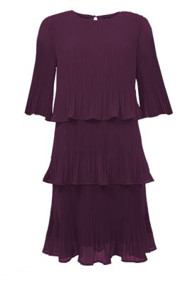 S.T.I naisten mekko, CALINDA DRESS 105CM Viininpunainen
