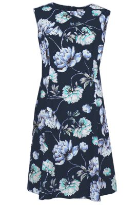 S.T.I naisten mekko, CAMBRIA DRESS Sininen Kuosi