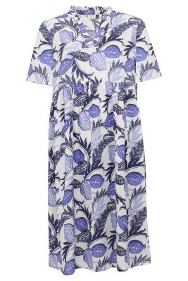S.T.I naisten mekko, IIDA DRESS 110CM Sininen Kuosi