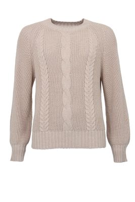 S.T.I naisten neule, BETTE KNIT Vaalea Beige