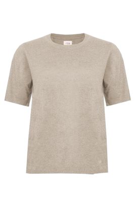 S.T.I Naisten Neulepaita, Bella Knit Vaalea Beige