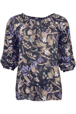S.T.I naisten pusero, KALLIE BLOUSE Vihreä Kuosi