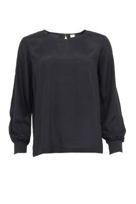 S.T.I Naisten Pusero KRISTY BLOUSE BLACK Musta