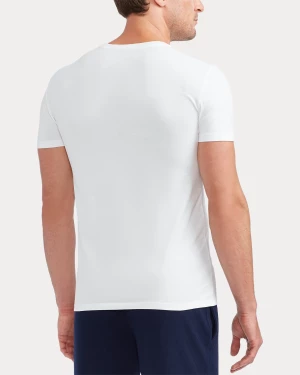 Polo Ralph Lauren Miesten T-Paita, ONEPACK CREW  Valkoinen