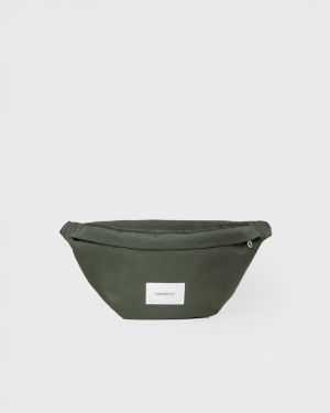 Sandqvist laukku, GROUND CROSSBODY BAG Vihreä