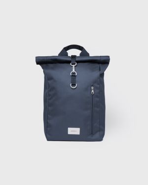 Sandqvist reppu, GROUND Rolltop Backpack L Tummansininen