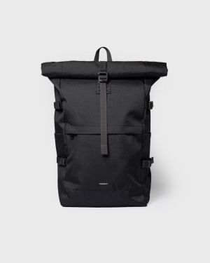 Sandqvist reppu, ICON ROLLTOP BACKPACK L Musta