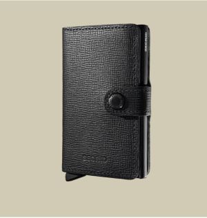 Secrid Korttikotelo, MINIWALLET CRISPLE BLACK – MC BLACK Musta