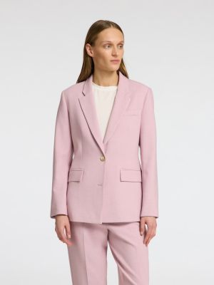Selected Femme Naisten Bleiseri, AD-SLFRITA LS CLASSIC BLAZER MEL NOOS Vaaleanpunainen