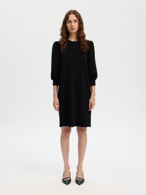 Selected Femme naisten mekko, SLFTENNY SWEAT DRESS Black