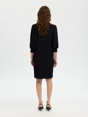Selected Femme naisten mekko, SLFTENNY SWEAT DRESS Black