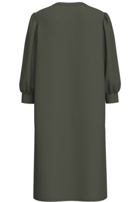 Selected Femme naisten mekko, SLFTENNY SWEAT DRESS Tummanvihreä