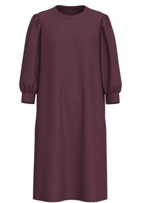 Selected Femme naisten mekko, SLFTENNY SWEAT DRESS Viininpunainen