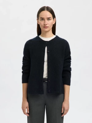 Selected Femme naisten neuletakki, SLFLULU NEW LS KNIT CARDIGAN  Dark Sapphire Melange