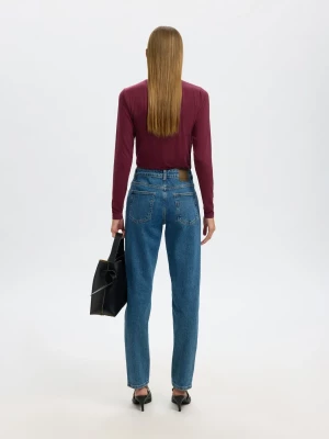 Selected Femme Naisten Paita, SLFMANJA LS HIGH NECK NOOS Fig