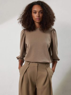 Selected Femme Naisten Pusero, SLFTENNY 3/4 SWEAT TOP NOOS Kitti