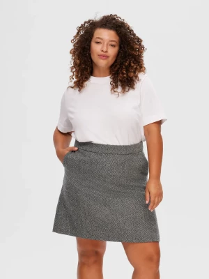 Selected Femme Naisten T-Paita, SLFESSENTIAL SS BOXY TEE NOOS Bright White