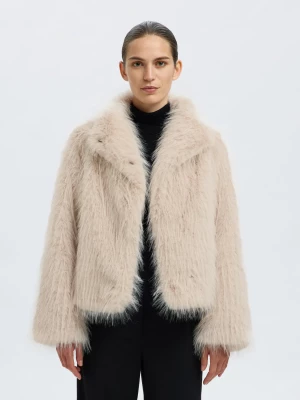 Selected Femme naisten takki, SLFBREA JACKET Birch Melange