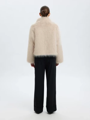 Selected Femme naisten takki, SLFBREA JACKET Birch Melange