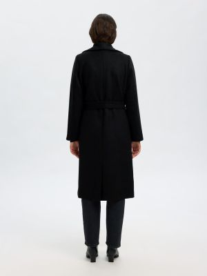 Selected Femme naisten takki, SLFROSA LANO COAT  Musta