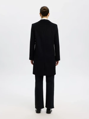 Selected Femme naisten takki, SLFSASJA LANO COAT  Musta
