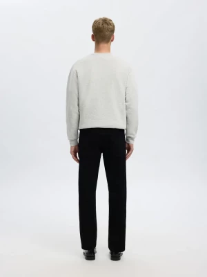 Selected Miesten Farkut, 196-Straight Ben Stay Black 600 Jeans Black Denim