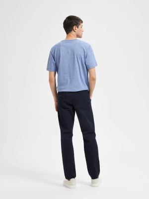 Selected, Miesten Housut, NEW MILES FLEX CHINO NOS Dark Sapphire