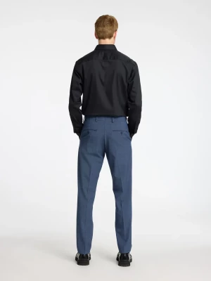 Selected Miesten Kauluspaita, SLIM PERFORMANCE SHIRT NOS Black