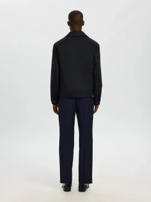 Selected miesten takki, PHILIP WOOL JACKET Musta